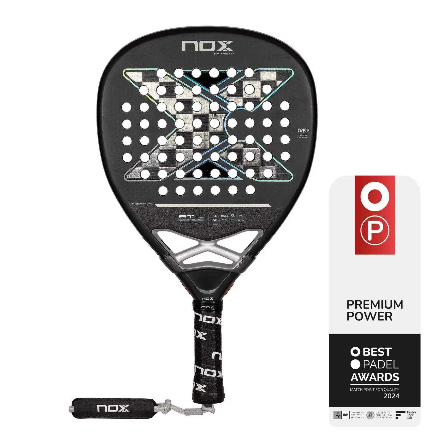 Diamond-Shaped Nox Racket