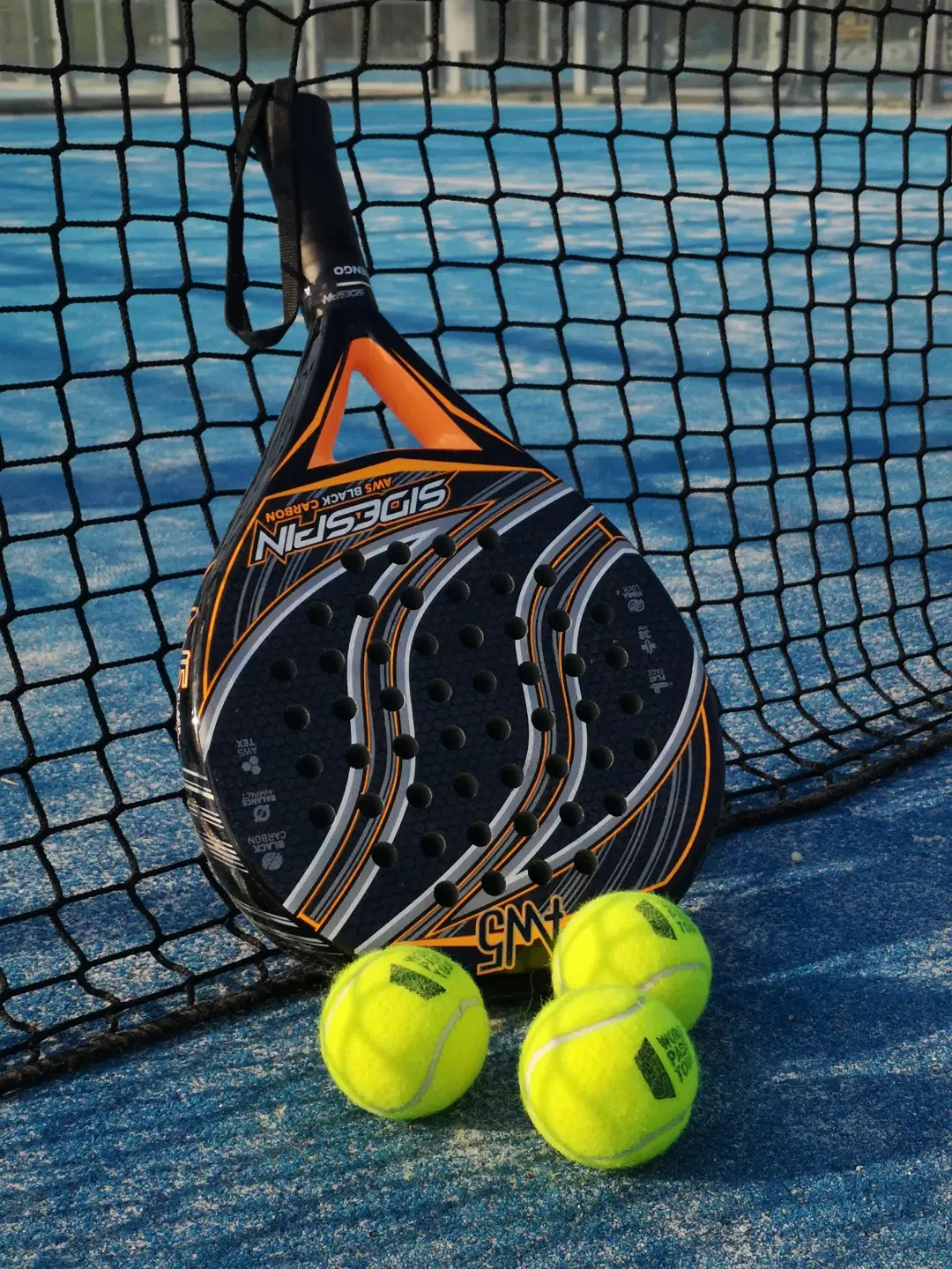 Orange Padel Racket